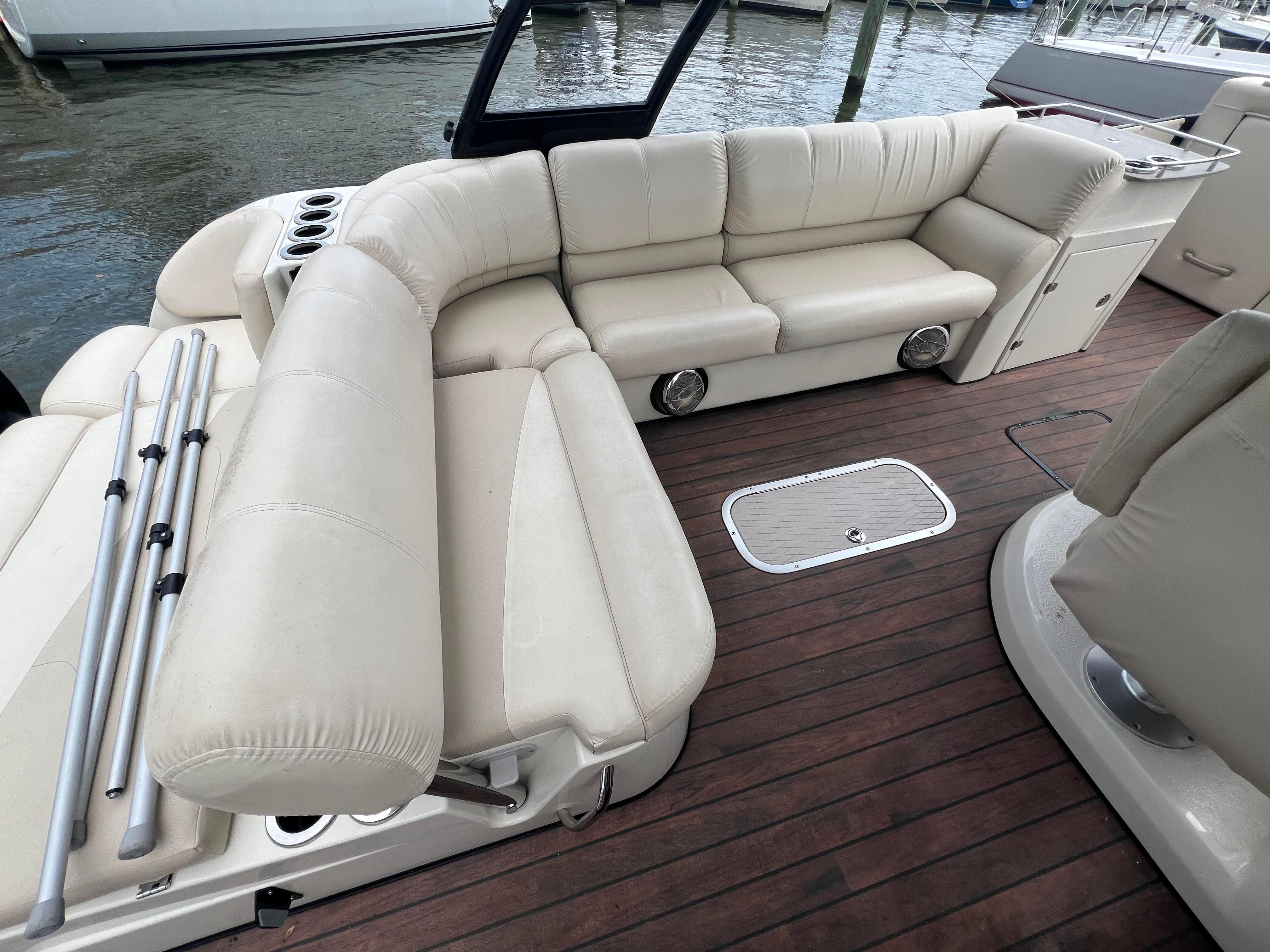 2015 Harris FloteBote Grand Mariner SL 250 — photo 7