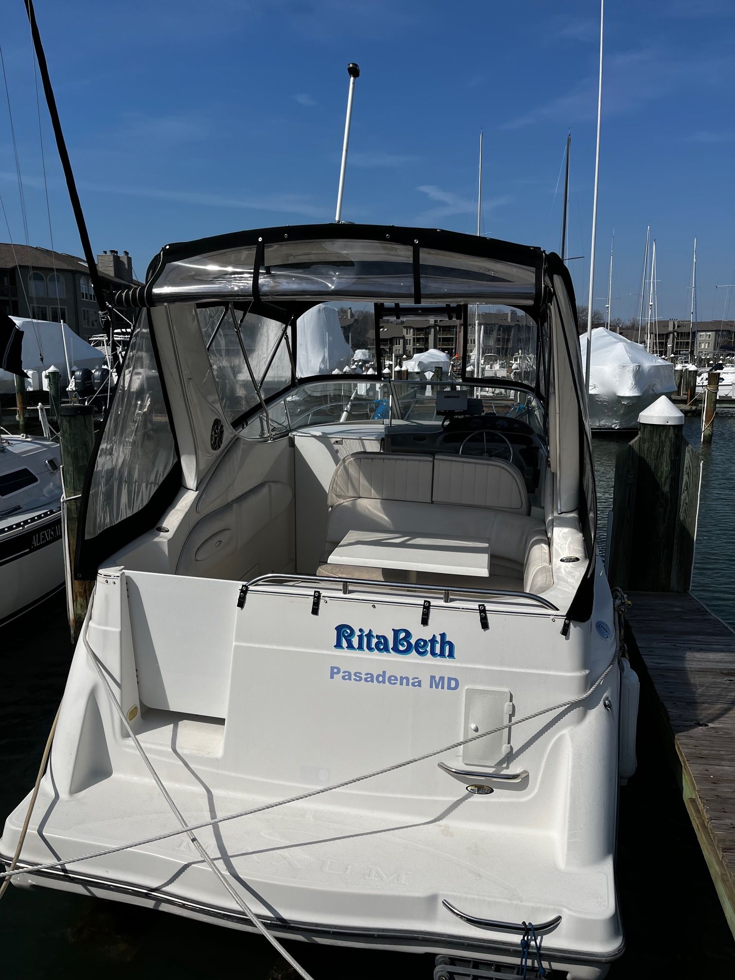 1998 Maxum 2700 SCR — photo 5