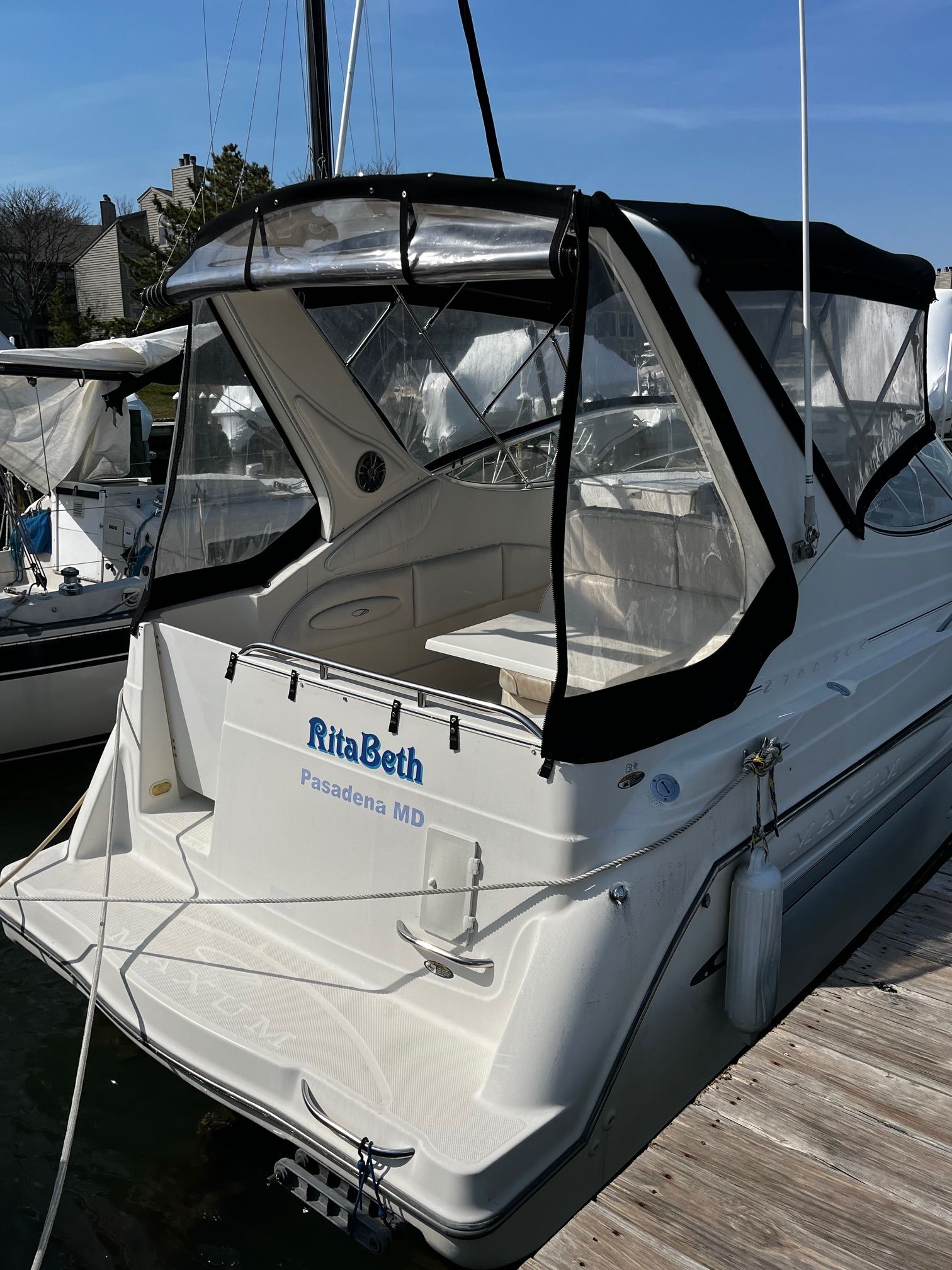 1998 Maxum 2700 SCR — photo 8